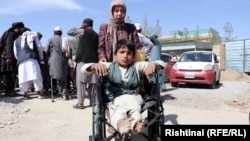 آرشیف - یک کودک معلول در ولایت کندهار