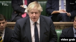 British Foreign Secretary Boris Johnson
