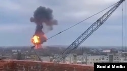 Atac rusesc cu bombă la Kiev, 15 noienbrie 2022.