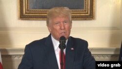 دونالد ترمپ رئیس جمهور ایالات متحدۀ امریکا