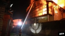 Urmările unui atac ruses asupra orașului ucrainean Dnipro. 29 martie 2025. 