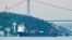 The Sparta II, shown in here in Turkey's Bosporus in 2022, was one of two Russian cargo ships that docked at the Syrian port of Tartus last week. 