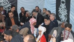 د اسلام اباد های کورټ کمېټۍ د ورکو بلوڅانو له کورنیو سره لیدلي دي