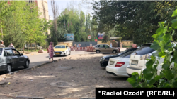 Местность, где расположена российская военная база в городе Душанбе