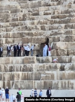 Klaus Iohannis a vizitat miercuri și Sfinxul.