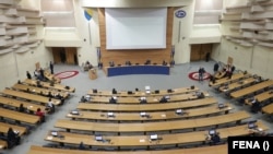 Sjednici Predstavničkog doma Parlamenta BiH nisu prisustvovali predstavnici iz RS-a, Sarajevo (28. oktobar 2021.)