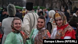 Bender, regiunea transnistreană. În plină pandemie, în regiunea transnistreană au fost organizate iarmaroace și petreceri cu ocazia sărbătorii Maslenița.