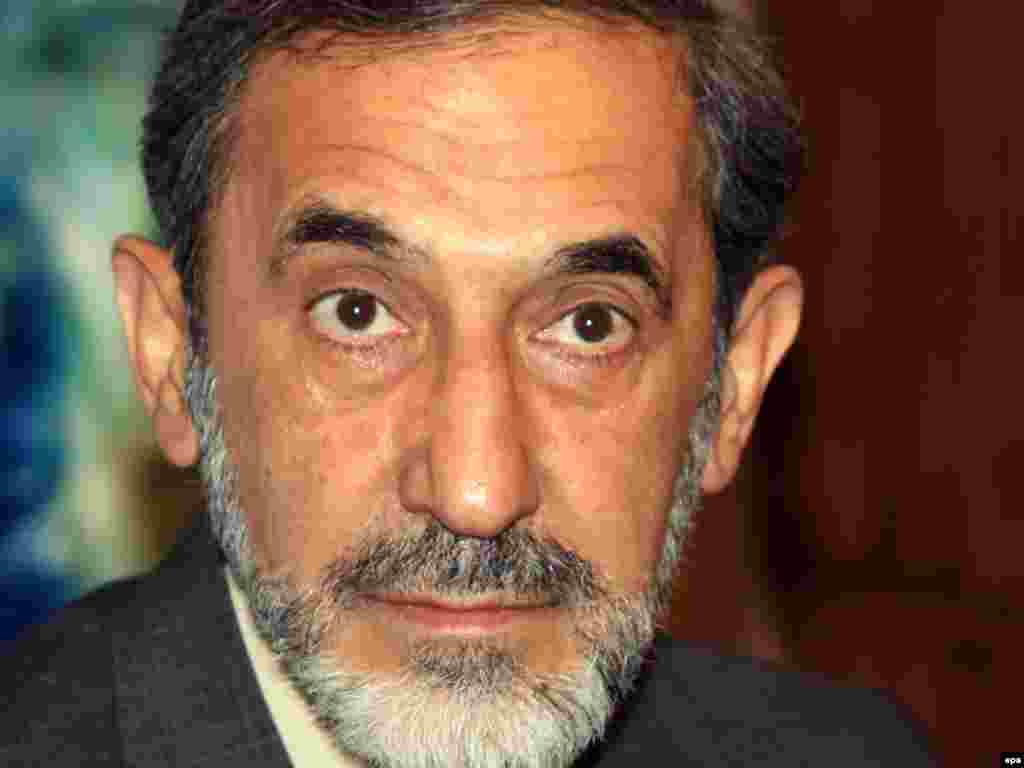 A FAVORITE: Akbar Velayati, 67, is a former foreign minister and Khamenei's senior adviser on international affairs. Velayati reportedly has the support of many influential figures in the conservative camp. He gave up plans to contest the 2005 presidential vote after former President Akbar Hashemi Rafsanjani announced plans to run. In August, "Entekhab" reported that Velayati had tasked some of his close friends to manage his election campaign. The launch in 2012 of his personal website led to increased speculation about his political ambitions.