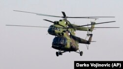 Helikopteri MI-8, Batajnica, blizini Beograda