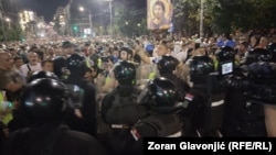 Protest u Beogradu, Srbija, 15. avgust 2025.