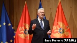 I dok traje "politički rat" vladajućih stranaka, premijer Krivokapić (na fotografiji, novembar 2021.) nastavlja da smjenjuje funkcionere bliske pokretu URA.