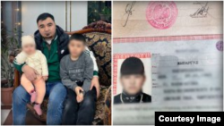 Супруги Ынтымак и Жыпаргуль, оставшиеся в разных странах. 