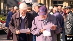 Северна Македонија - пензионери во Скопје 
