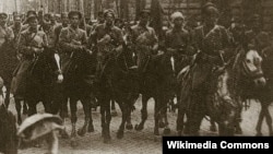 Бійці комбрига Григор’єва входять до Одеси, квітень 1919 року
