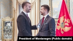 Premijer Milojko Spajić i predsjednik Crne Gore Jakov Milatović na Cetinju, 31. jul 2023.