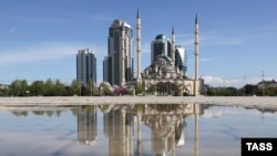 Вид на "Грозный-Сити"