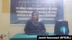 ماریا صافی، عضو کمیتۀ بانوان انجمن سارنوالان افغان در پاکستان