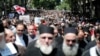  Grupurile conservatoare georgiene marchează Ziua purității familiei la Tbilisi pe 17 mai.
