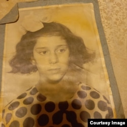 Жанна Маковеева (Жук) в возрасте 10 лет