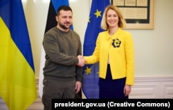 Владимир Зеленский и Кая Каллас