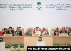 Зустріч політичних радників щодо української «формули миру» в Джидді, Саудівська Аравія. В тій зустрічі взяв участь представник Китаю. 6 серпня 2023 року