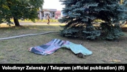 Орусиянын аткылоосунан набыт болгон адамдар, Вольнянск шаары, 29-июнь, 2024-жыл.