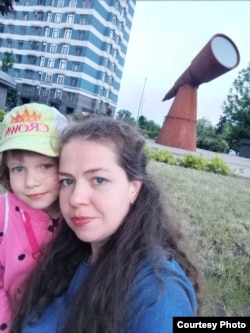 Софія Голинська з мамою Ольгою. Фото з особистих архівів родини