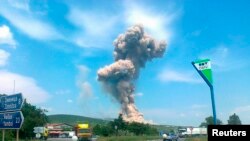 Експлозија која се случи во близина на селото Лозенец, околу 330 километри од Софија на 5 јуни 2012 година. Тогаш серија експлозии потресоа складиште за оружје во источна Бугарија. 