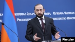 Armenian Foreign Minister Ararat Mirzoyan (file photo)