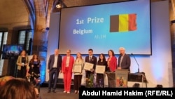 مراسم اهدای جایزه جوانان شارلمانی سال ۲۰۲۳ برای ابوبکر میاخیل 