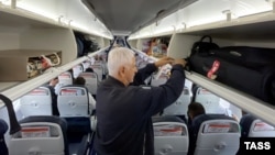 Пассажир рейса Москва-Тбилиси