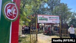 Госмания авылында Сабантуй уза торган бакча капкалары
