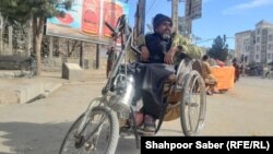 بشیر احمد یکی از معلولین در هرات