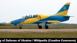Навчально-тренувальний літак Аеро L-39 «Альбатрос» (Aero L-39 Albatros) Повітряних сил ЗСУ. Літак чехословацької авіабудівної фірми Aero Vodochody з радянським двигуном (ілюстраційне фото) 