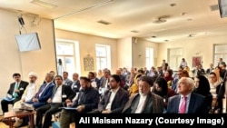 د طالبانو د مخالفینو یوه پخوانۍ غونډه - ویانا، اتریش