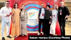 Камал театры артистлары Антальядә фестиваль ачылышы алдыннан