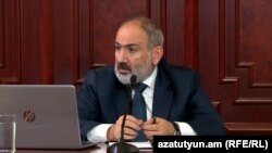 Վարչապետ Նիկոլ Փաշինյանը ելույթ է ունենում 44-օրյա պատերազմի հանգամանքներն ուսումնասիրող քննիչ հանձնաժողովի նիստի ժամանակ, 27ը հունիսի, 2023թ.