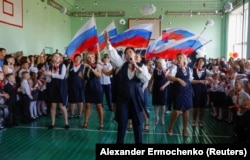 Школа в окупованому Донецьку, вересень 2024 року