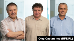 Jurnalistul Alexandru Canțîr și analiștii Nicolae Negru și Igor Boțan