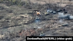 Один зі штурмів військ РФ на північному фланзі Авдіївки, скріншот з відео 47-їОМБр ЗСУ