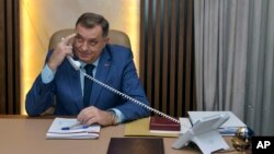 Millorad Dodik, udhëheqës i Republikës Sërpska.