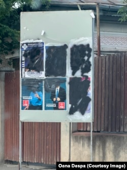 Afișe vandalizate, Voluntari