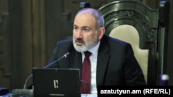 Վարչապետ Նիկոլ Փաշինյանը Կառավարության նիստի ժամանակ, արխիվ