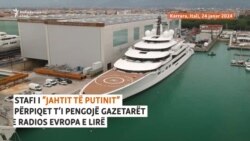 Stafi i "jahtit të Putinit" përpiqet t’i pengojë gazetarët e REL-it