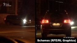 Land Cruiser, який виїжджав з території Антимонопольного комітету