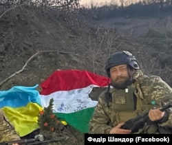 Федір Шандор під час військової служби