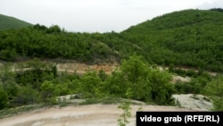 Rruga që lidh fshatrat Dren dhe Zaselë.