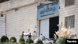 زندان اوین در ایران. 