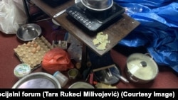 Uslovi za pripremanje obroka u baraci za radnike iz Indije, 2. februar 2024.