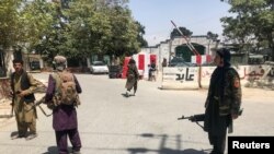 شماری از نیروهای حکومت طالبان 